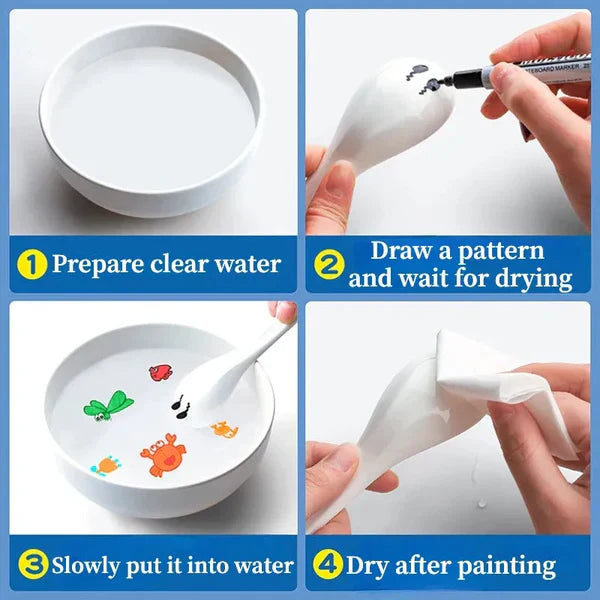 Magical Water Floating Markers
