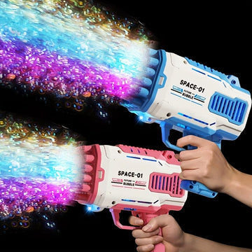Bazooka Bubble Maker Blower Machine for Kids & Adults Outdoor Indoor Birthday Wedding Party Gifts