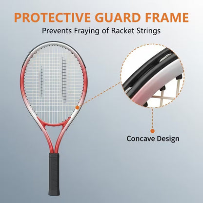 Solo Tennis Trainer Rebound Ball with + Racquet + 1 String Ball (Orange)
