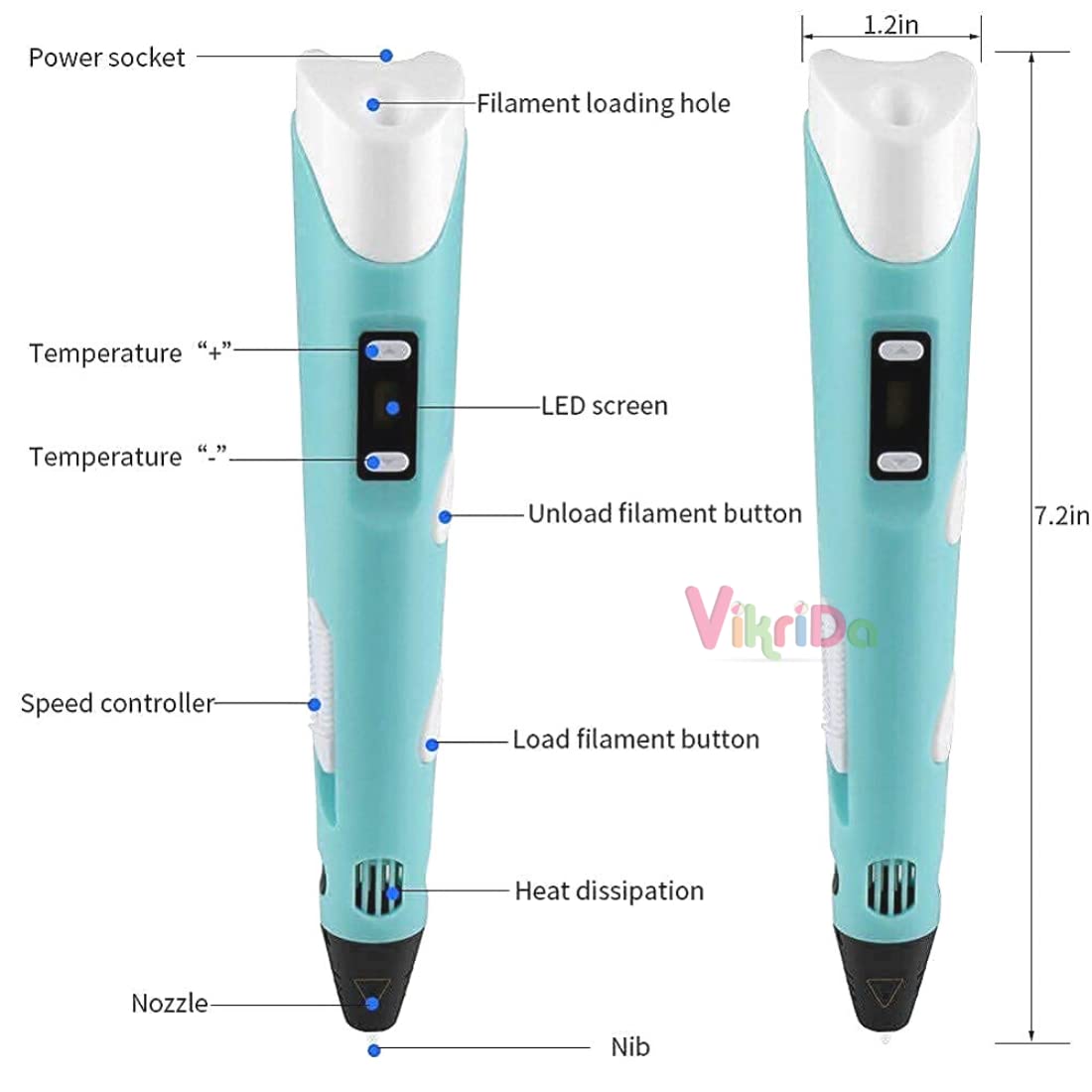 3D Drawing Pen  - Enhance Art and Imagination Skills