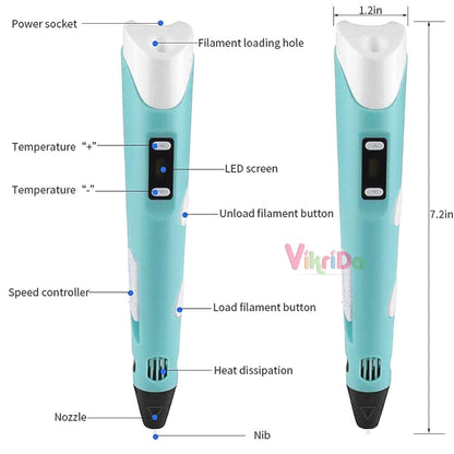 3D Drawing Pen  - Enhance Art and Imagination Skills