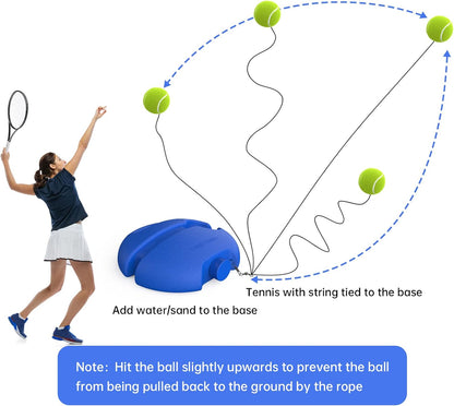 Tennis Trainer Rebound Ball with String — Random Color