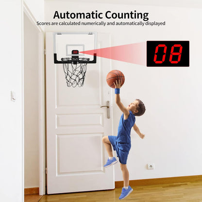 Indoor Basketball Hoops Backboard (Goals Counter) + Balls