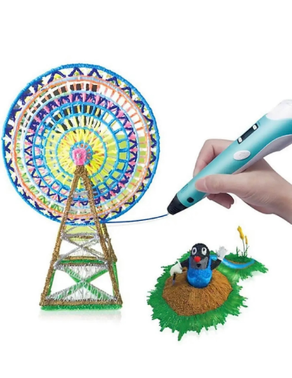 3D Drawing Pen  - Enhance Art and Imagination Skills - Random Color
