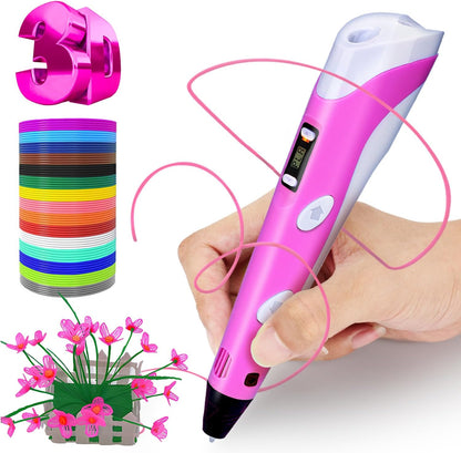 3D Drawing Pen  - Enhance Art and Imagination Skills - Random Color