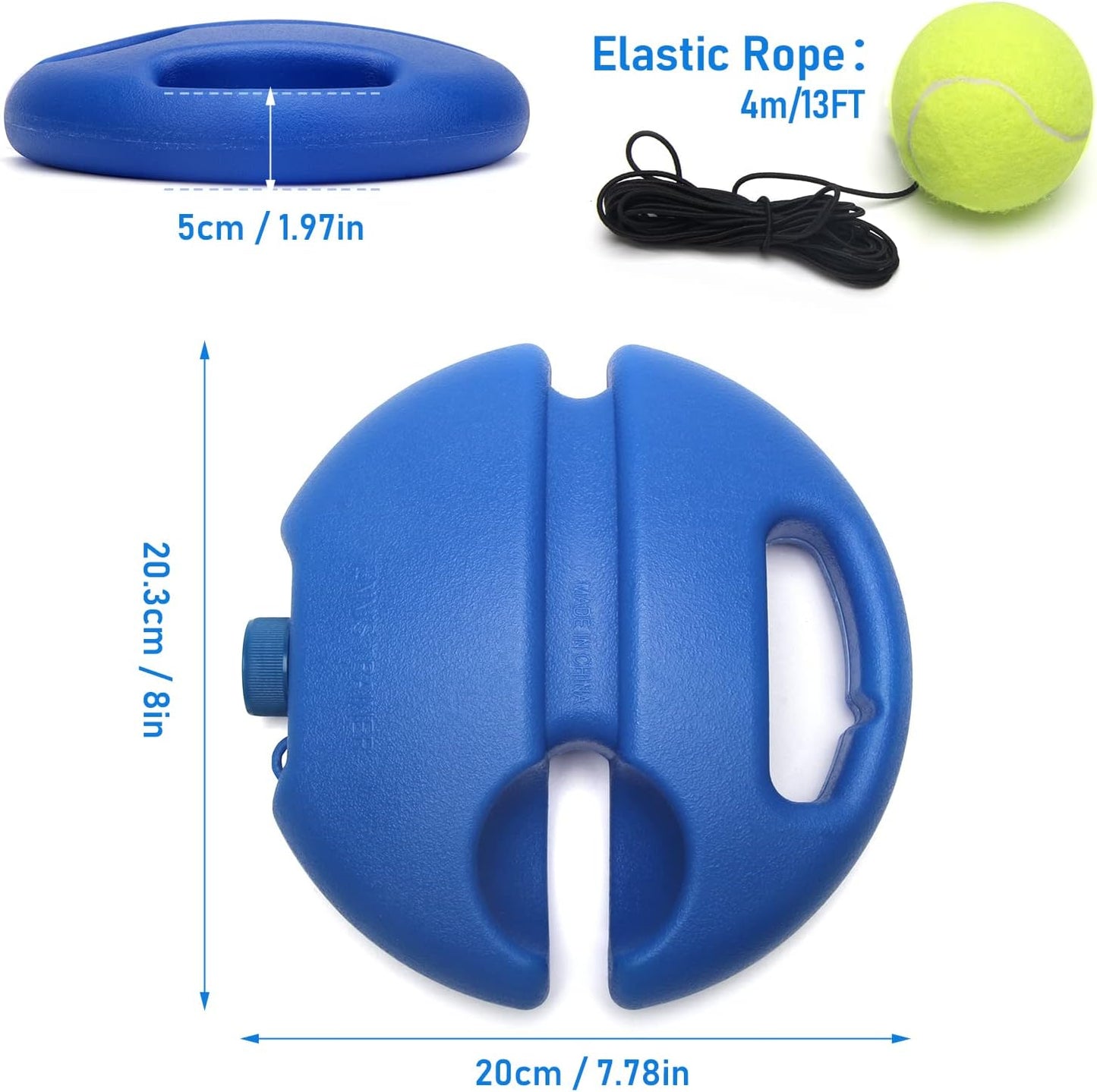 Tennis Trainer Rebound Ball with String — Random Color