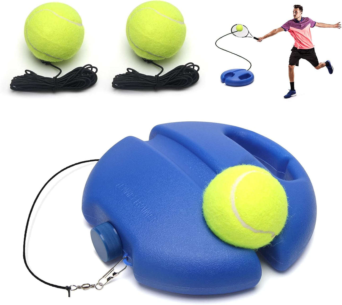Tennis Trainer Rebound Ball with String — Random Color