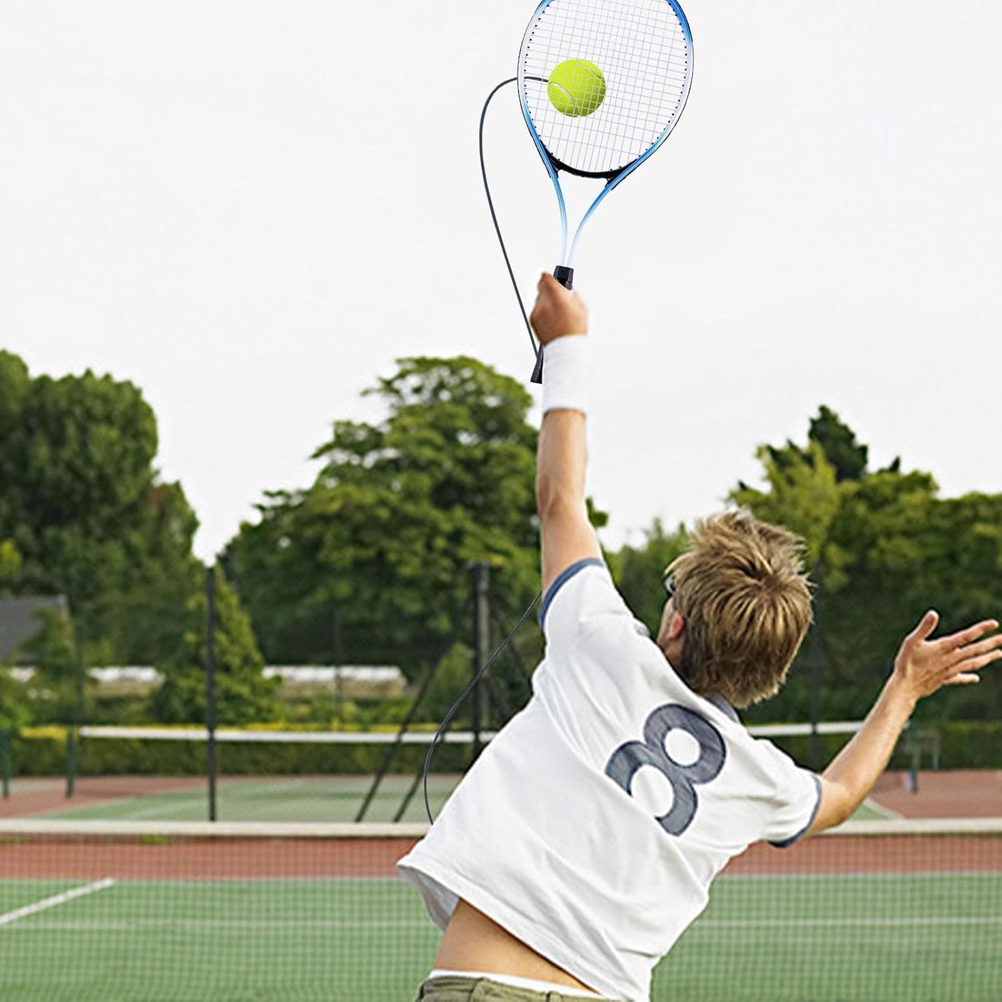 Tennis Trainer Rebound Ball with String — Random Color