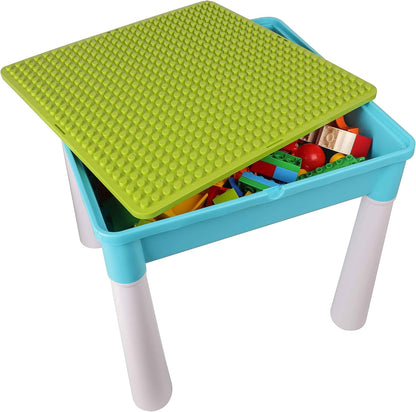 Building Blocks Table Set – Includes 1 Rabbit Chair & 560+ Blocks Set