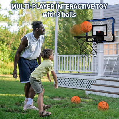 Indoor Basketball Hoops Backboard (Goals Counter) + Balls