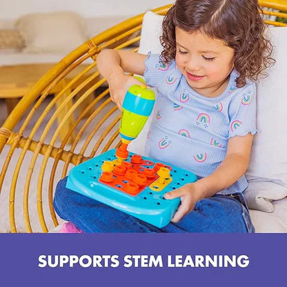 Kids Power Tools With Screwdriver Toy Set