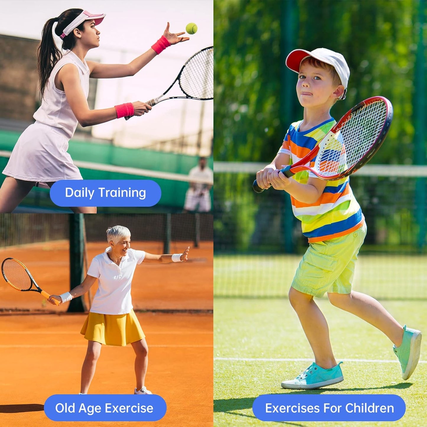 Tennis Trainer Rebound Ball with String — Random Color