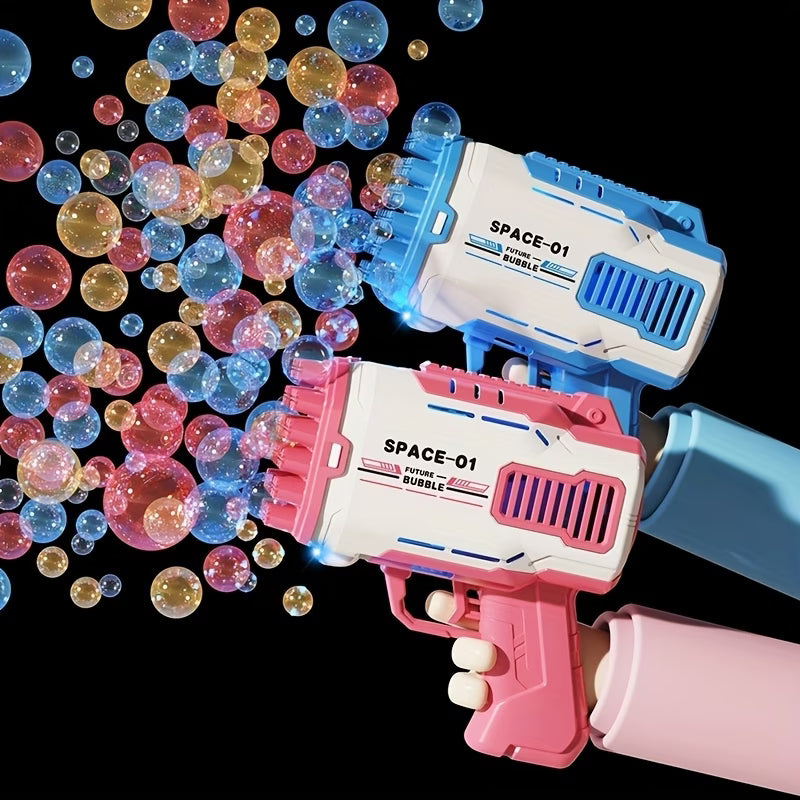 Bazooka Bubble Maker Blower Machine for Kids & Adults Outdoor Indoor Birthday Wedding Party Gifts