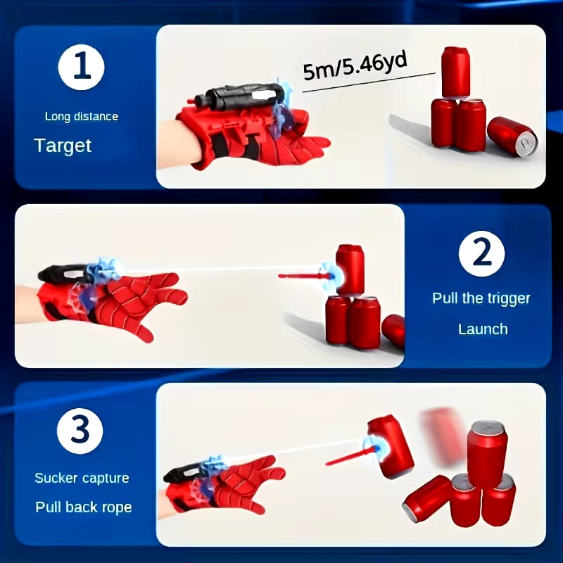 SpiderShot™ Spider Web Launcher