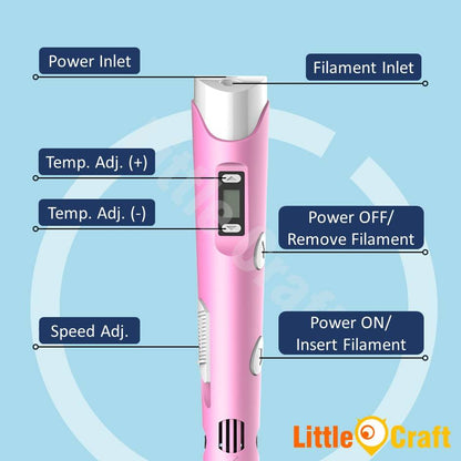 3D Drawing Pen  - Enhance Art and Imagination Skills
