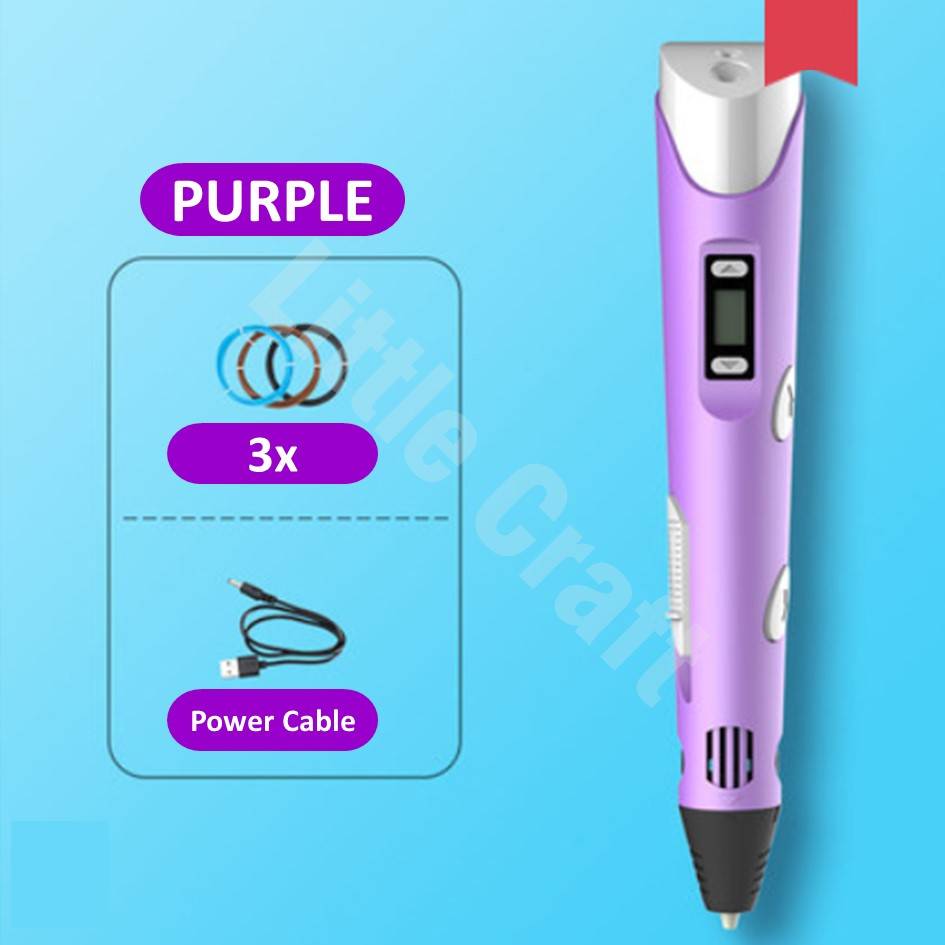 3D Drawing Pen  - Enhance Art and Imagination Skills - Random Color