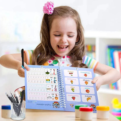 Reusable Handwriting Workbook For Kids | Pack Of 4 Books