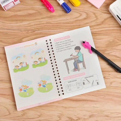Reusable Handwriting Workbook For Kids | Pack Of 4 Books